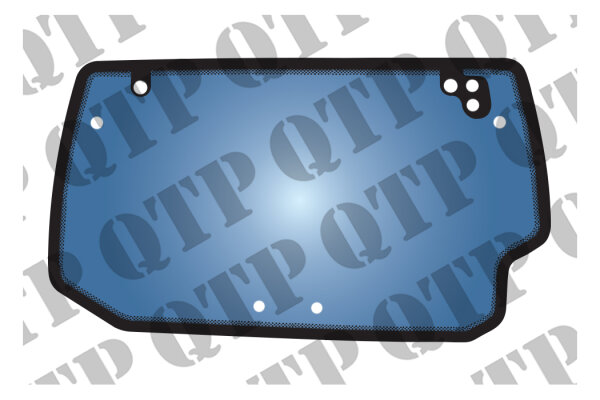 Glass Deutz Agrotron K 5 5TTV Series Rear Window