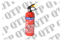 Fire Extinguisher (En3/CE62Standard) 1kg Dry Powder + Gauge