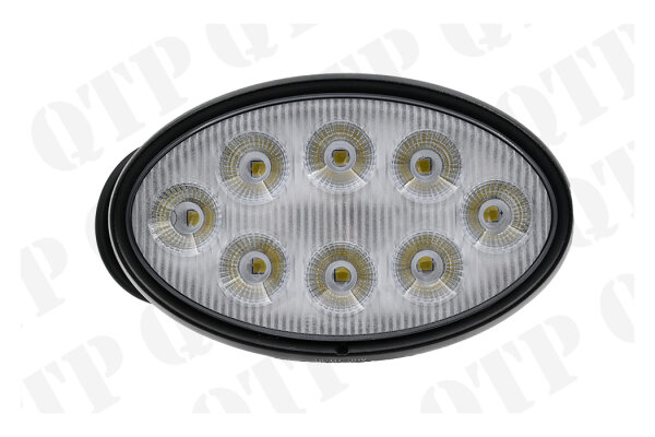 Work Lamp LED Oval Side Mount and Pedestal Mount 4400 Lumens with 35mm and 32mm Swivel Heads