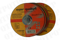 Cutting Disc Thin 4 1/2" 10 Pack