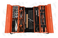 Tool Kit 5 Tray Cantilever Tool Box 44pcs