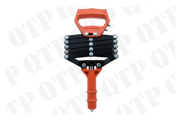 2 Jaw Lazy Tong Riveter with 3 Nose Pieces 3.2mm 4.0mm 4.8mm