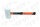 Fibreglass Handle Rubber Mallet 20oz, White Head