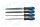 Draper Set Of 4 200mm Files & Handles