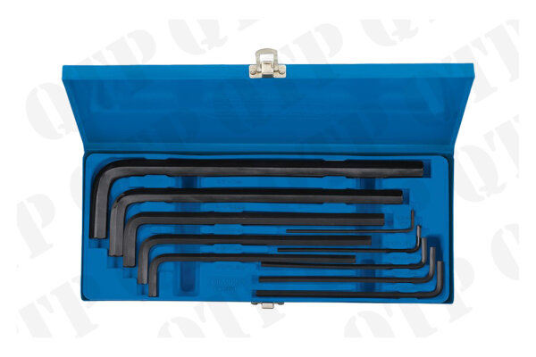 Draper Metric Extra Long Hex Key Set 10PC