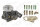 Water Pump John Deere 5103 5203 5203s 5030 5403 5503 5204 5310 5045d 5055d 5045e 5055e 5065e 5075e