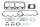 Head Gasket Set Case IHC D436, D439