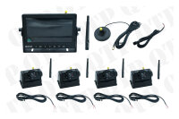 Wireless Camera System with 4 HD rechargeable magnet...