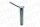 Link pin Cat 3, Zinc plated 175mm long, 37mm diameter