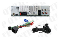 Radio 1-DIN receiver with Bluetooth, USB and Spotify....