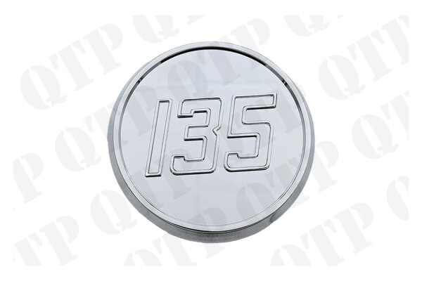 Side Badge Chrome Massey Ferguson 100 Series 135