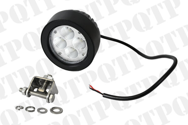 Work Lamp John Deere 6020 6030 LED 40W 2600 Lumen Black Bezel