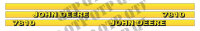 Typenschild John Deere 7810