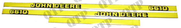 Schildersatz John Deere 6610
