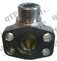 Flanschverschraubung Hydraulikpumpe