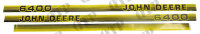 Schildersatz John Deere 6400