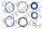 Power Steering Ram Seal Kit Fiat 580 980 60-90 110-90