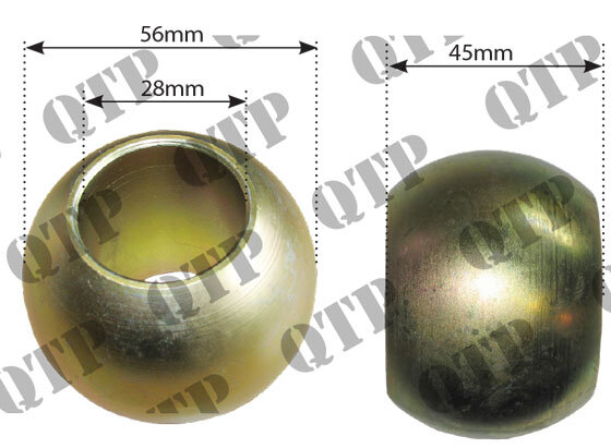 Unterlenkerkugel - Kat 2/2, Massey Ferguson, S.33005, S33005, VLE6143, 3617876M1, 3042429M1