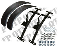Mudguard Kit Universal 4WD 380mm Flaps
