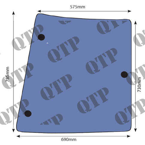 Glas Overwing rechts