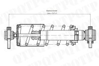 Cab Shock Kit Massey Ferguson 64 Series Conversion Air to...