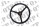 Steering Wheel Massey Ferguson 42 43 54 62 64 74 81 82 84 Series