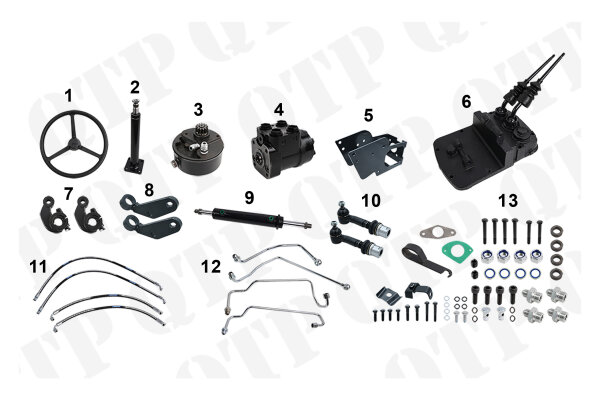 Power Steering Kit Massey Ferguson 135 148 240 250