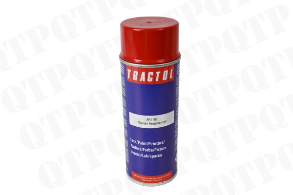 Spray Can Aerosol Red