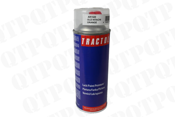 Spray Can Aerosol Orange