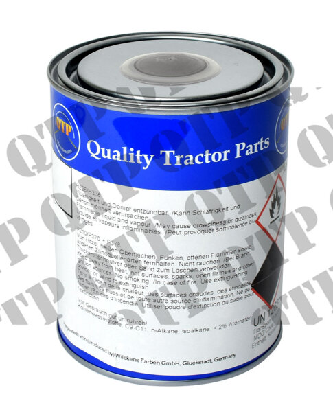 Farbe 1l New Holland grau weiß für Räder