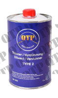 Farbe 1l Thinners Mix Ratio 9:1 or 10:1